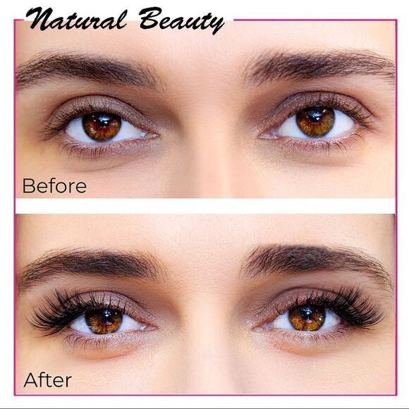 NIB GladGirl NATURAL BEAUTY MINUTELASH Lash Kit - Picture 3 of 5